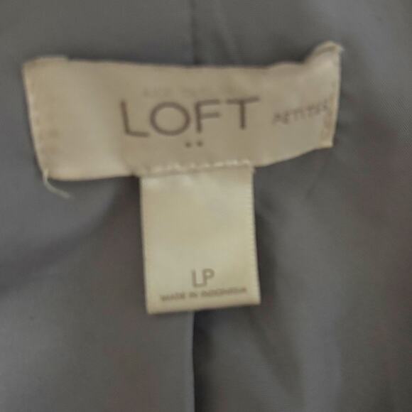 LOFT Blazer - LP Large Petite - Gray - Soft & Stretchy - Classic Suit Jacket - Picture 13 of 15